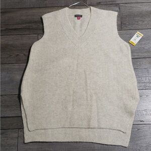Vince Camuto Cream Sweater Vest
